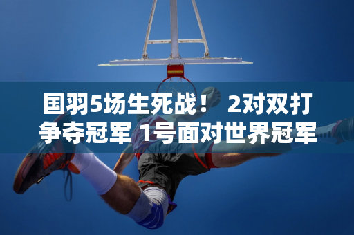 国羽5场生死战！ 2对双打争夺冠军 1号面对世界冠军 石宇奇已取得4连胜？